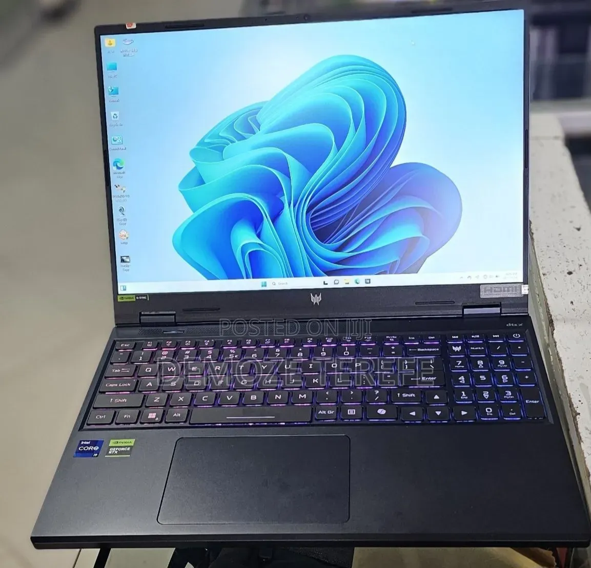 New Laptop Acer Predator Helios Neo 16 16GB Intel Core i9 SSD 1T