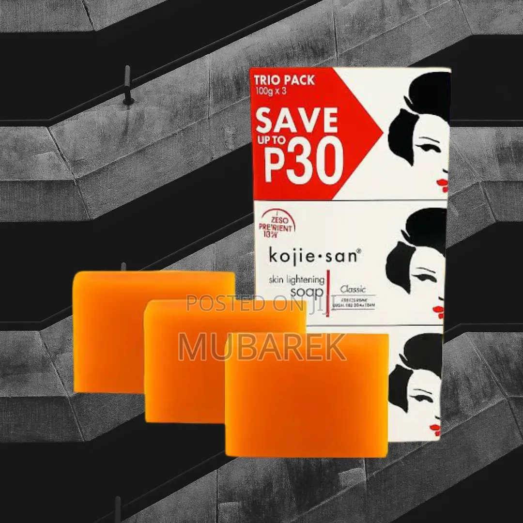 Original Kojie San With Zero Pigment Light – 100g X 3 Bars