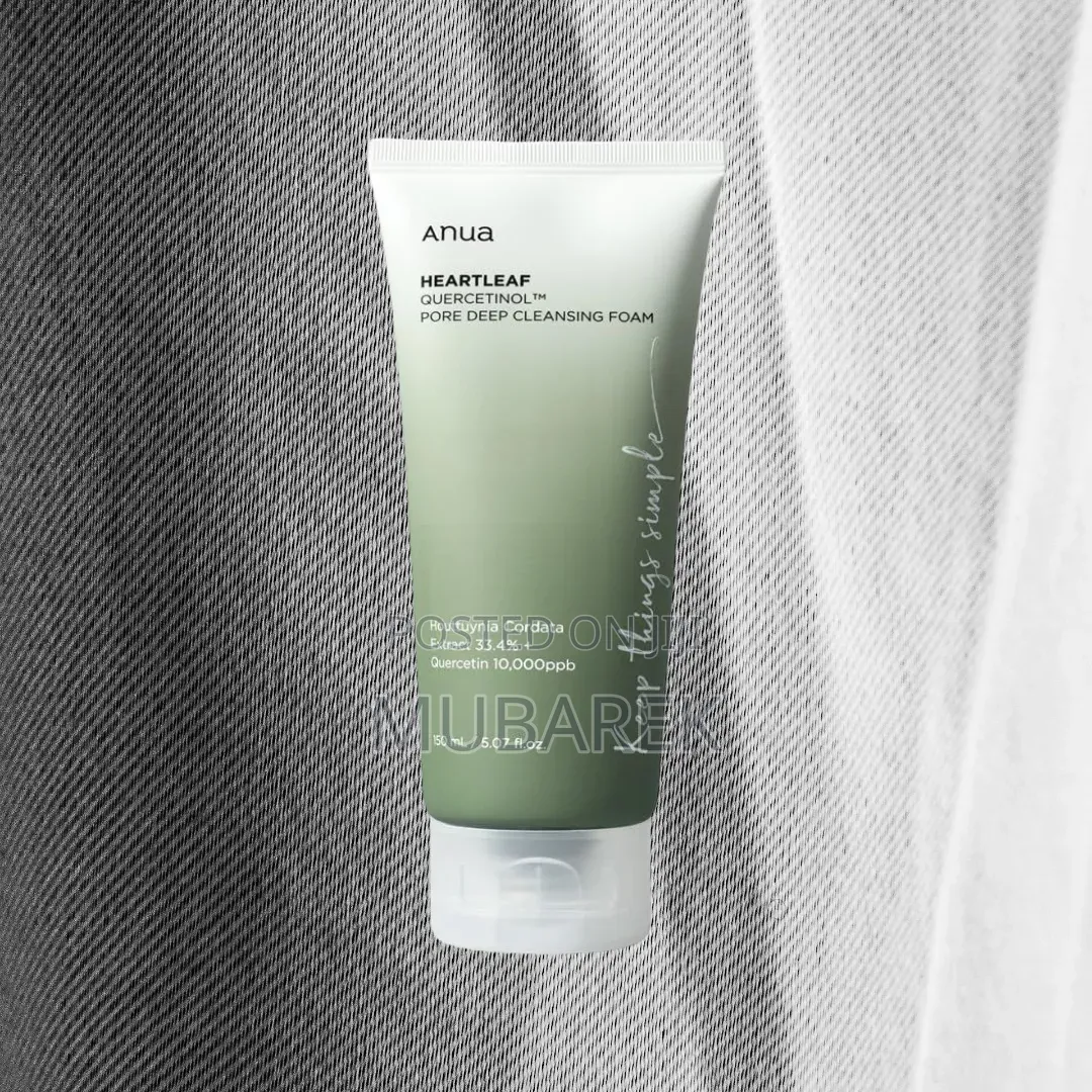 Daily Deep Clean: Anua Heartleaf Quercetinol Pore Cleansing Foam