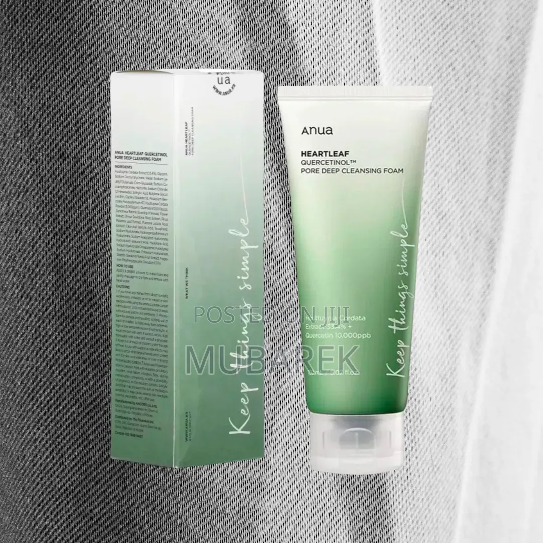 Best-Selling Anua Heartleaf Quercetinol Deep Pore Face Wash