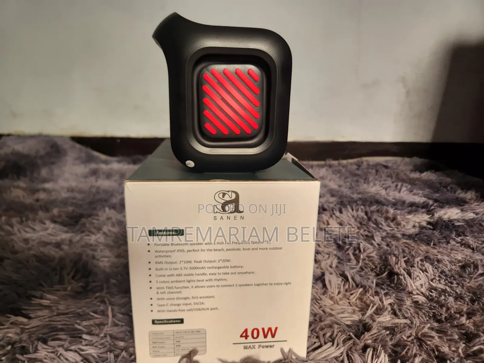 40w Sanen Sa200a Speaker Amazing Audio And Exceptional Bass + Rgb