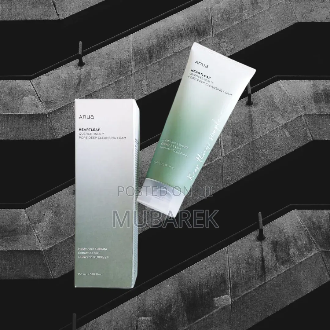 Viral Anua Heartleaf Quercetinol Pore Cleanser – 150ml / 5.07 Fl.Oz.