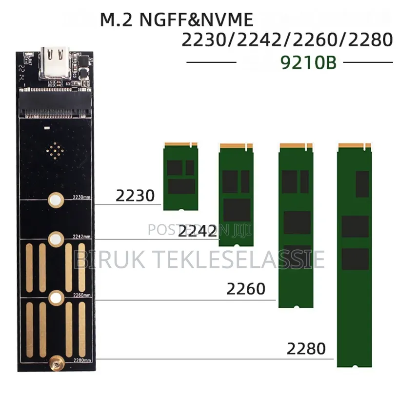 M.2 Case M.2 SSD to Usb3.1 Enclosure