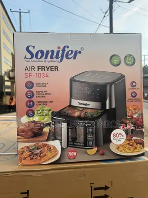 Sonifer 8.5l Air Fryer | Digital | Large Capacity Cooker