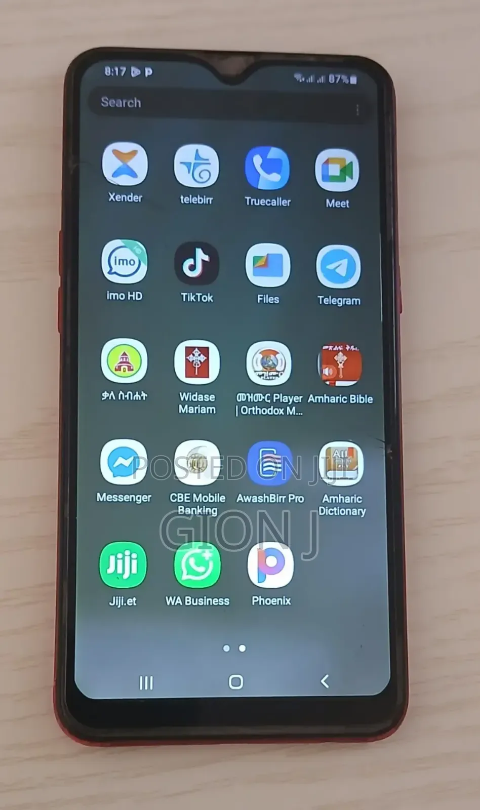 Samsung Galaxy A10s 32 GB Red