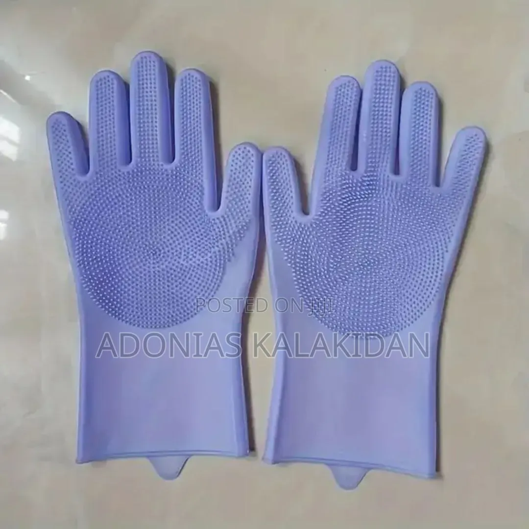 Two Pcs Multifunctional Silicon Glove