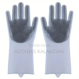 Two Pcs Multifunctional Silicon Glove