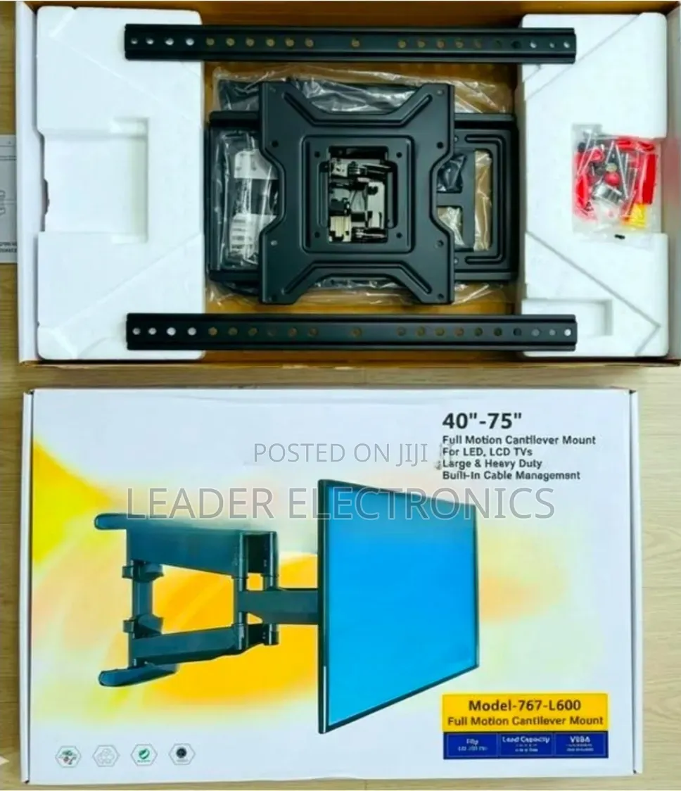 Full Motion Cantilever Tv Wall Mount (Flexible Led Tv Hanger)