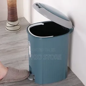 Foot Step Trash Can - Press on Garbage Bin