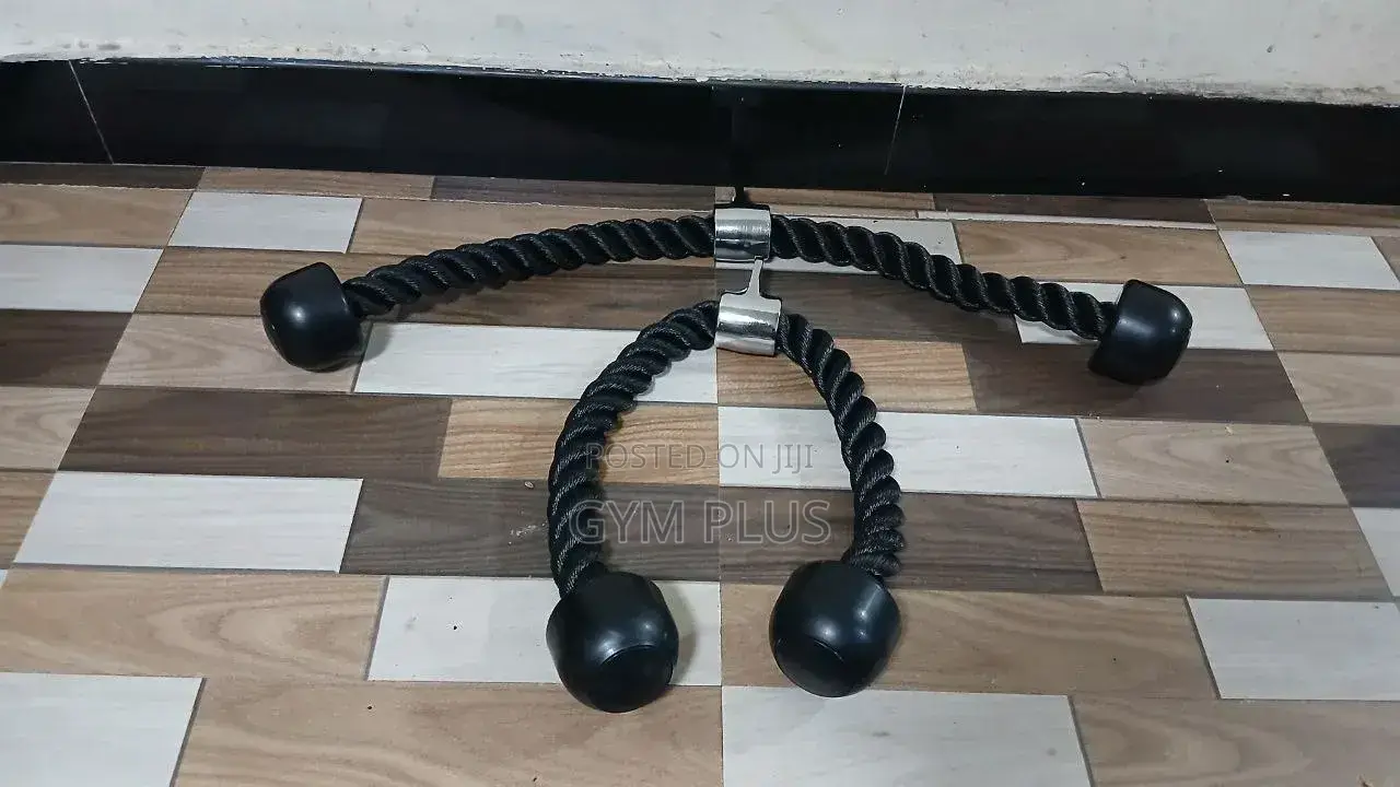 Triceps Roap and Other Gym Materials Big Discount