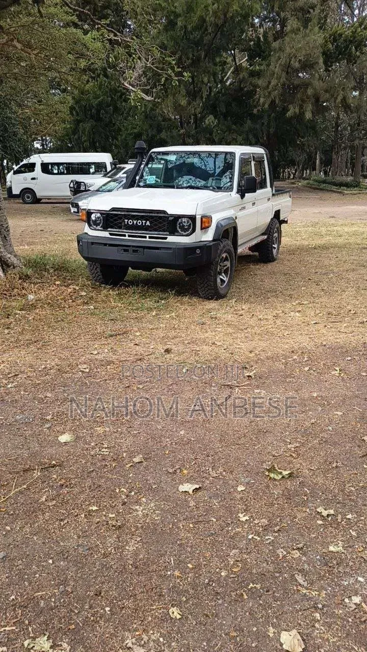 Toyota Land Cruiser 2002 White