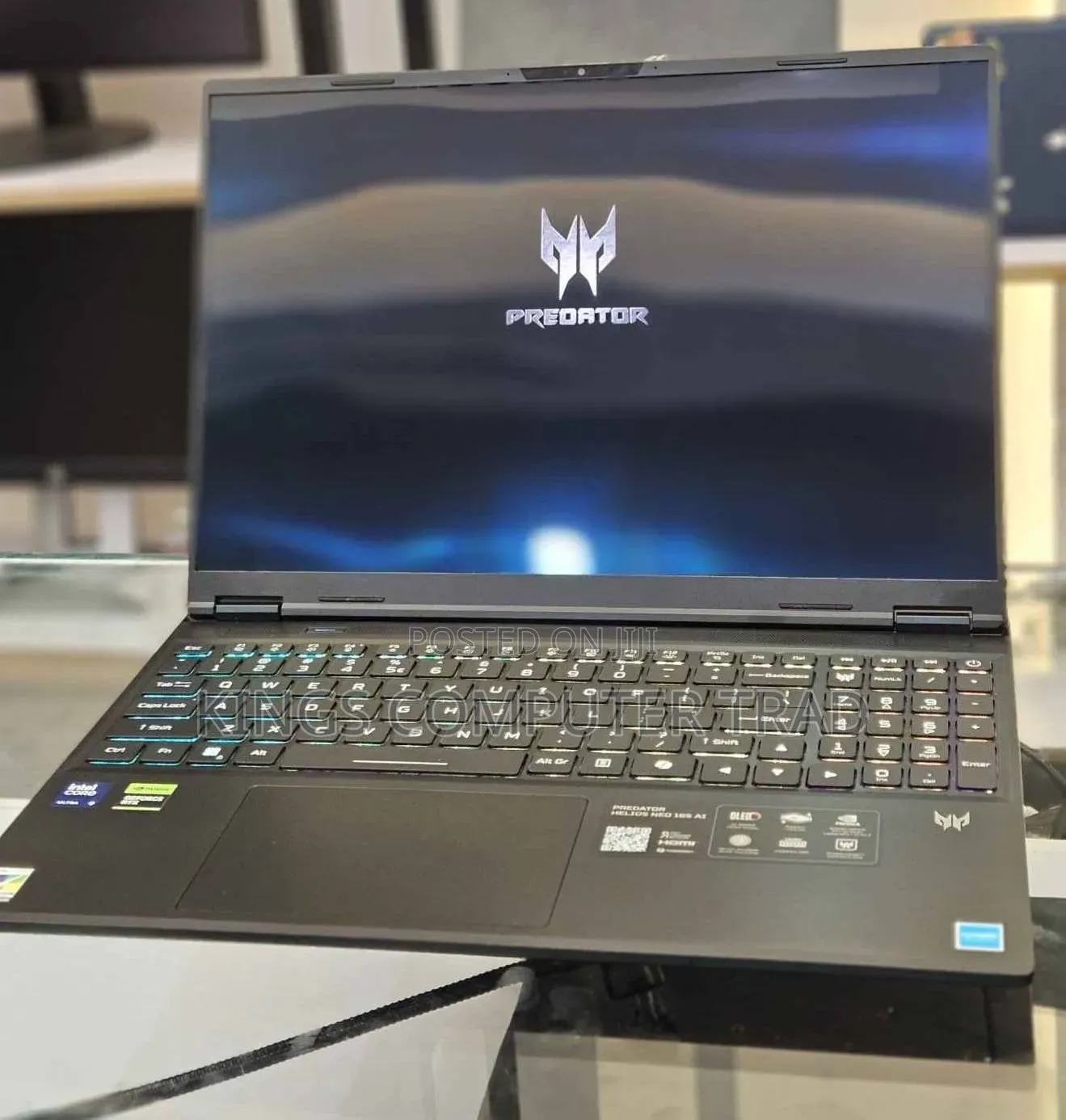 New Laptop Acer Predator Helios Neo 16 32GB Intel Core Ultra 9 SSD 1T