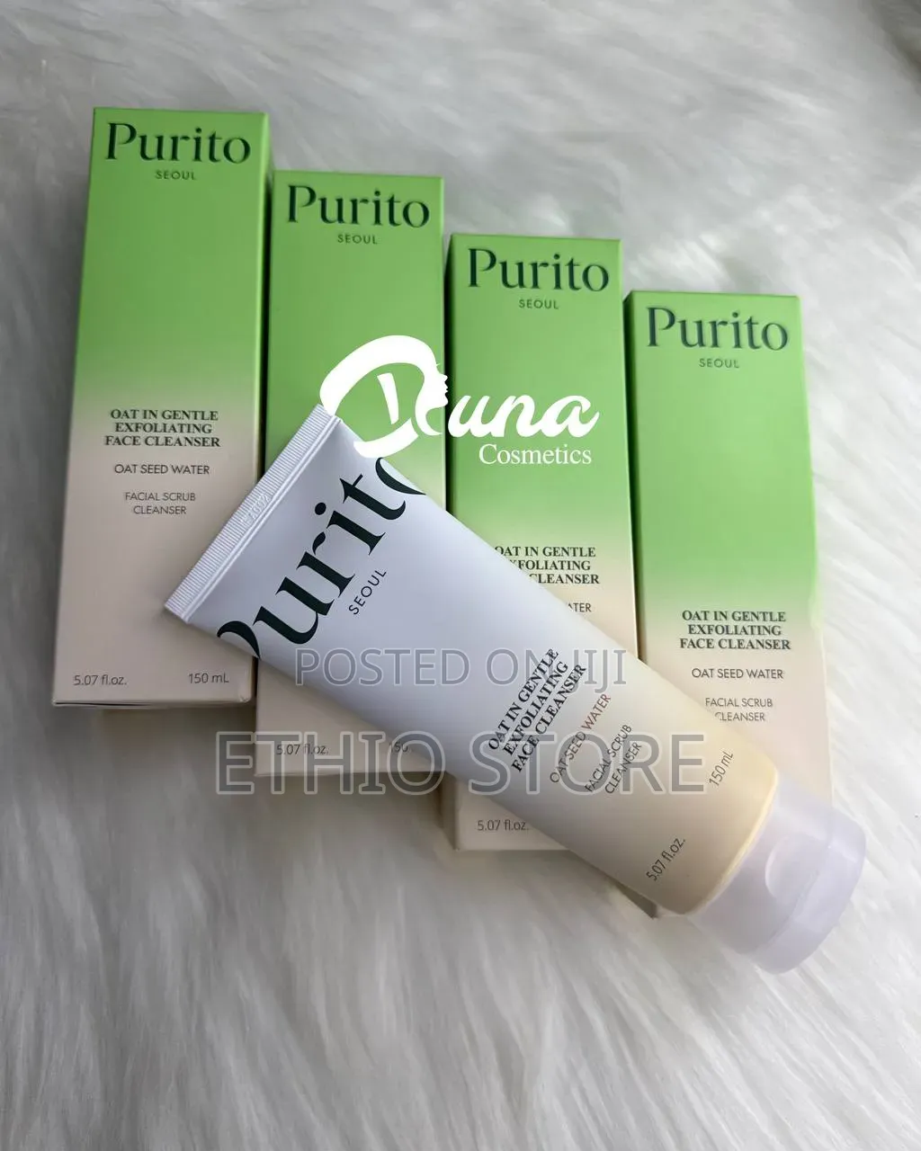 Purito Oat in Gentle Exfoliating Facial Cleanser