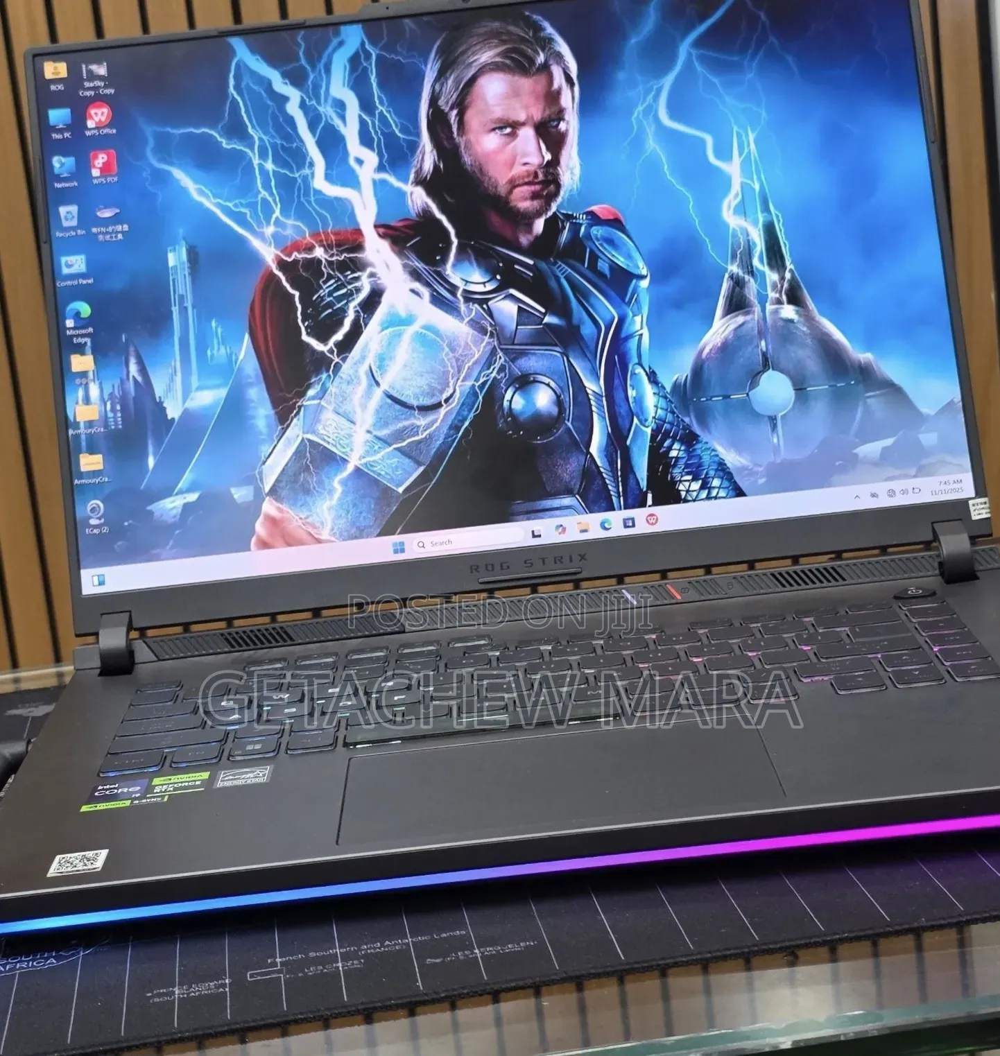 New Laptop Asus ROG Strix G15 16GB Intel Core i9 SSD 1T