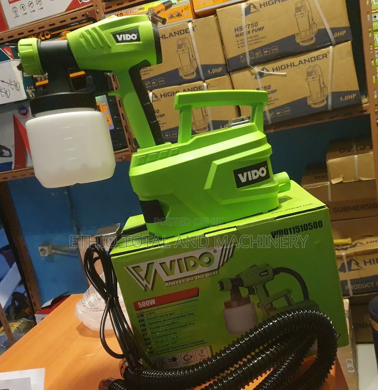 Paint Spray Gun Vido
