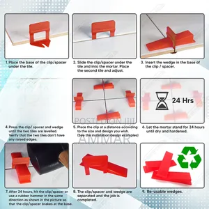 Spacer / Level Tile / Ceramic Gypsum Board, Accessories and Wallpaper