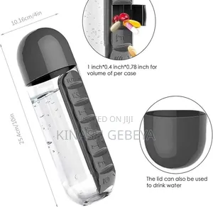 Top Quality 2in1 Pill Holder and Water Bottle