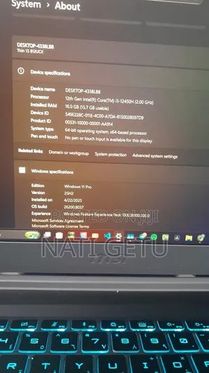 Laptop MSI 16GB Intel Core Ultra 5 SSD 512GB