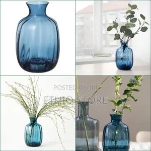 Vase, 21cm, Blue