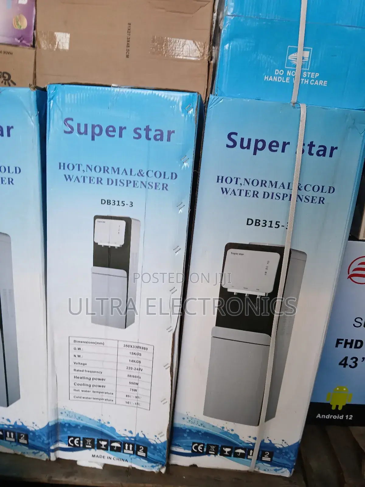 Water Dispenser,Super Star Freestanding Model Db315-3. Functions: