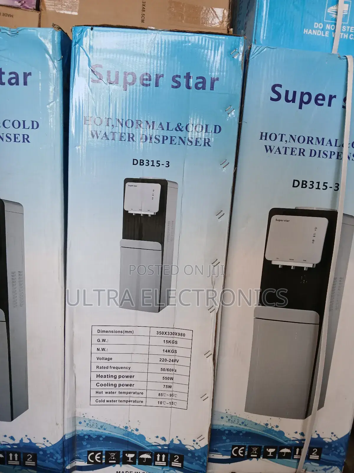 Water Dispenser,Super Star Freestanding Model Db315-3. Functions: