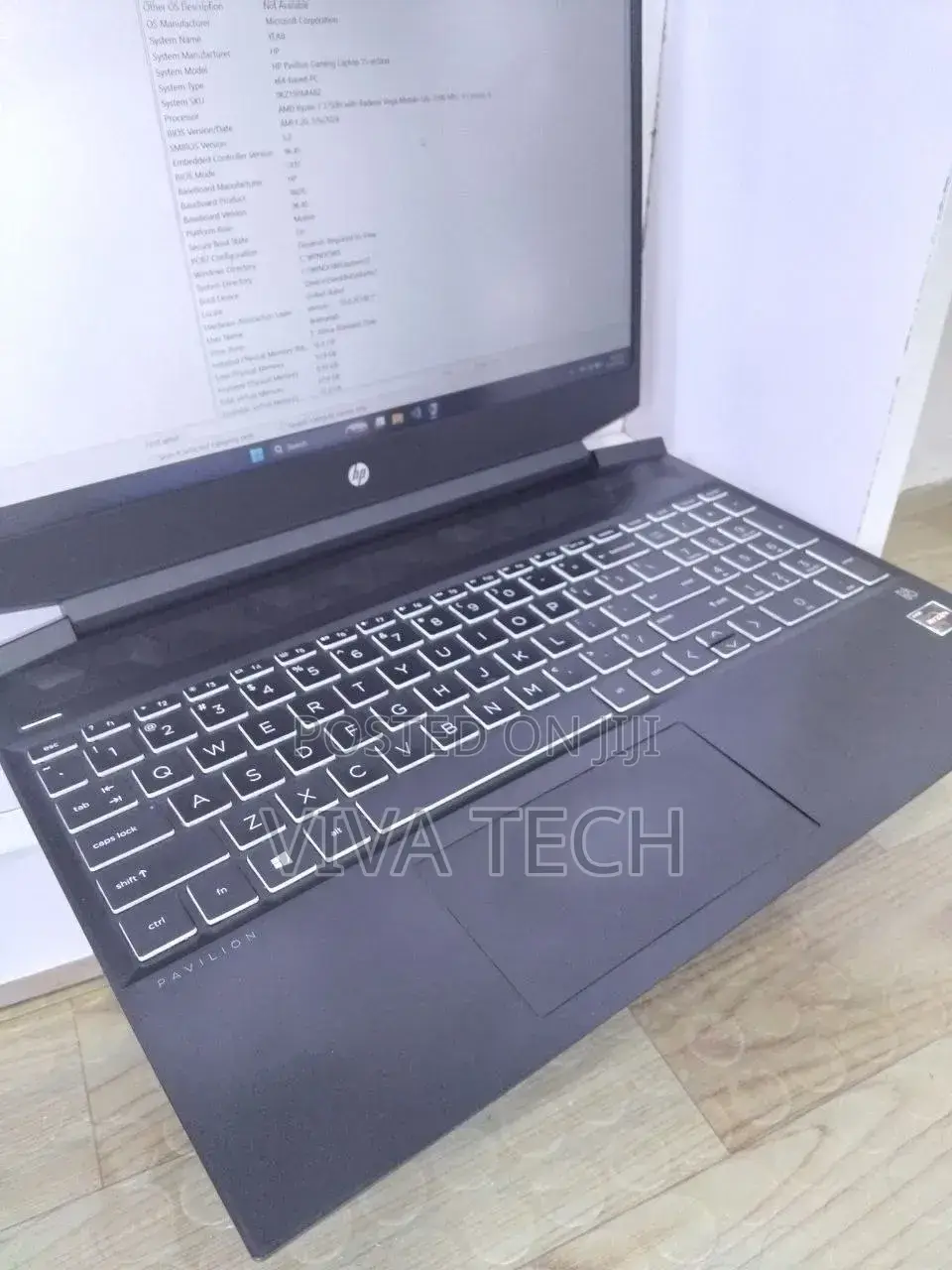 New Laptop HP Pavilion Power 15 16GB AMD Ryzen 7 SSD 512GB
