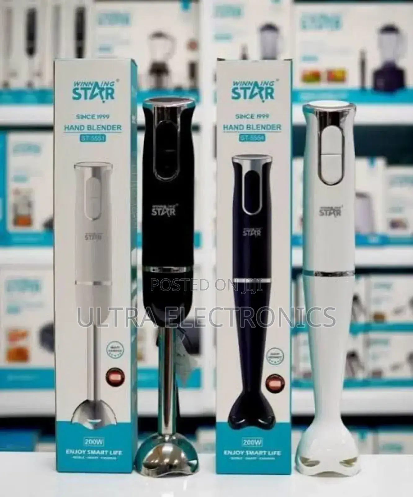Winning Star Hand Blenders, Specifically Models St-5551 and St-5554
