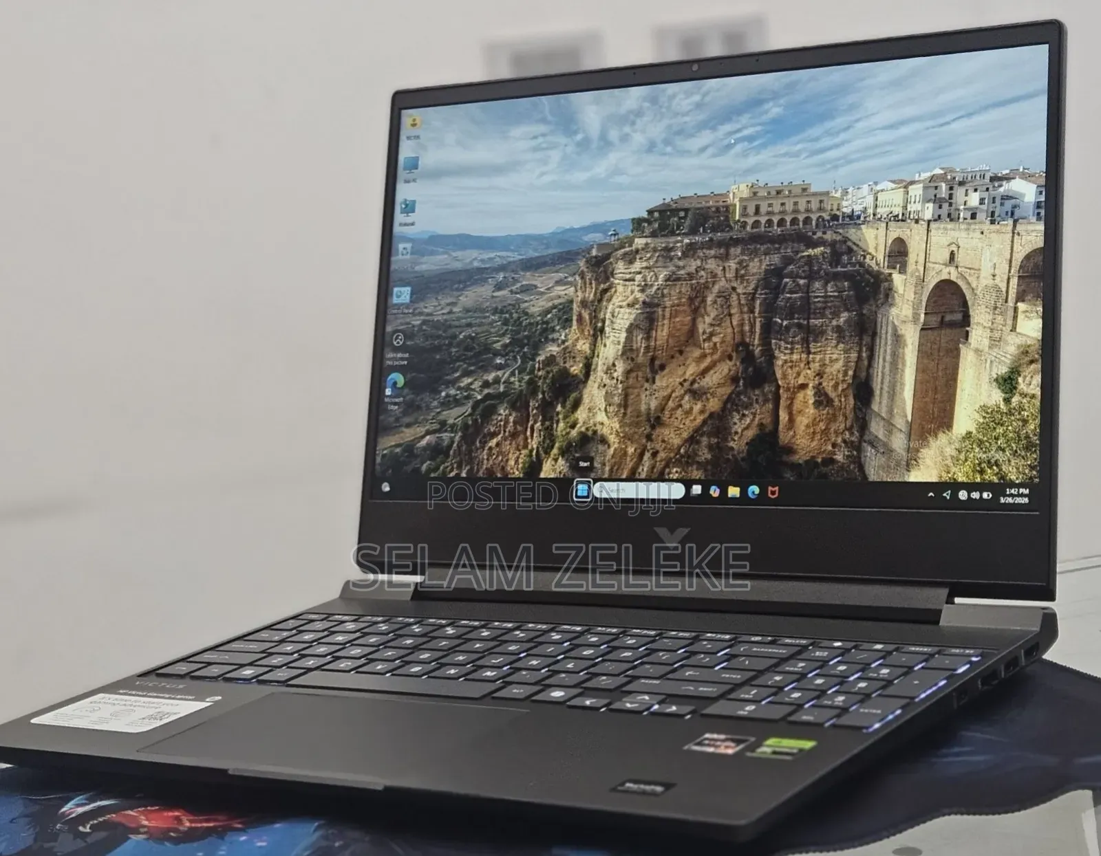 New Laptop HP Victus 15 16GB AMD Ryzen 7 SSD 512GB