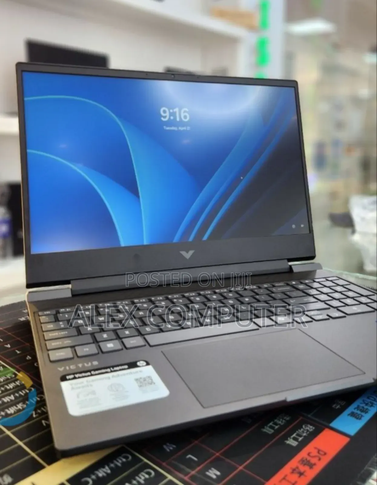 New Laptop HP Victus 15 8GB Intel Core i5 SSD 512GB