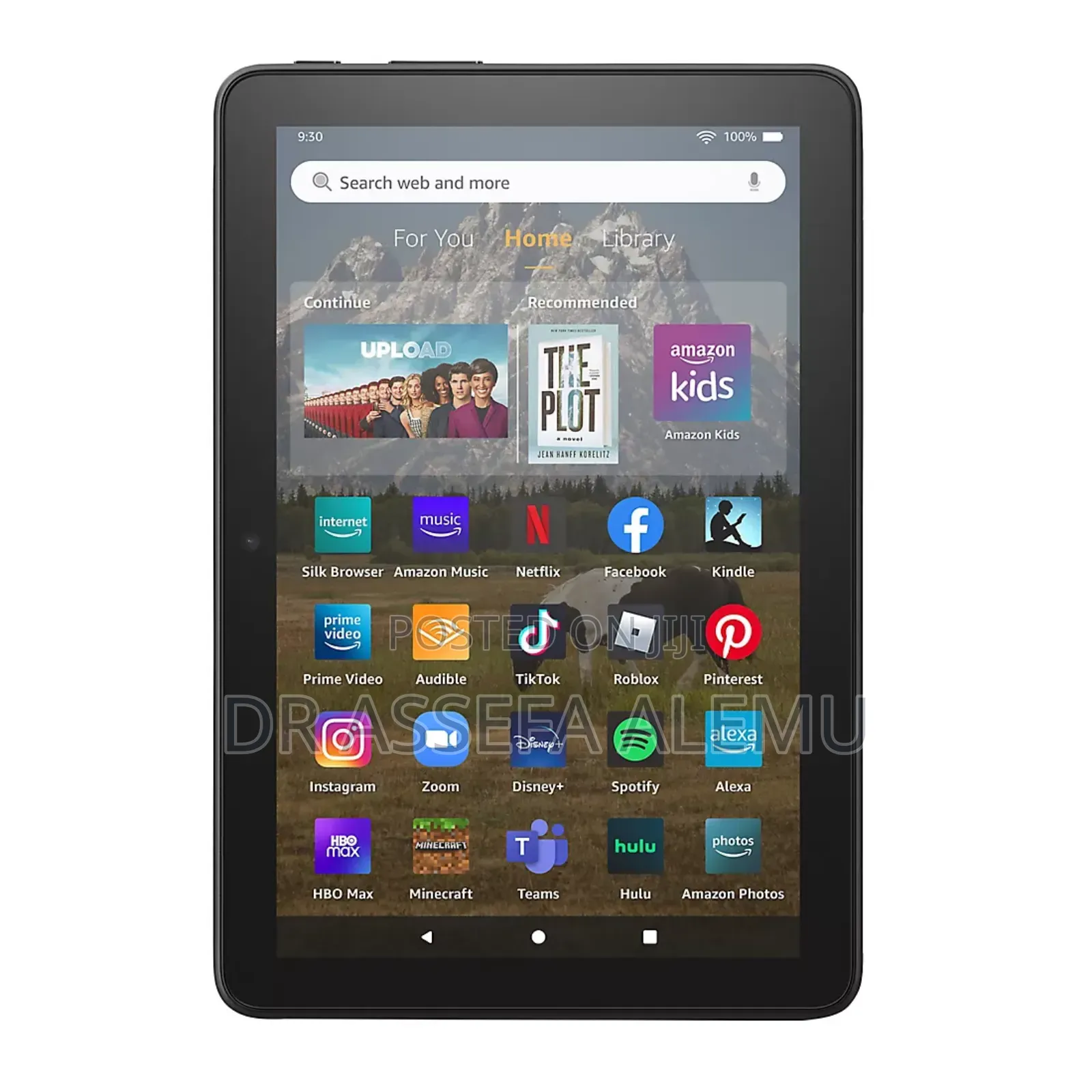 Amazon Fire HD 10 (2017) 32 GB Black