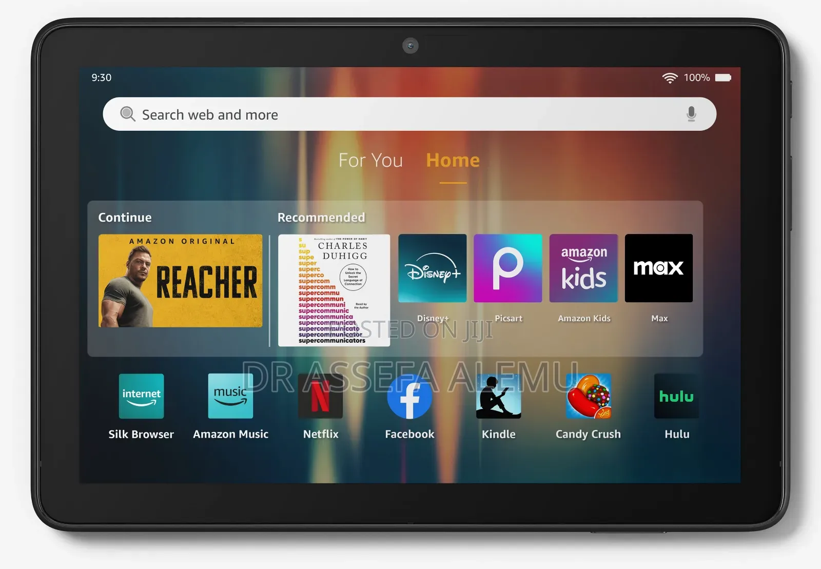 Amazon Fire HD 10 (2017) 32 GB Black