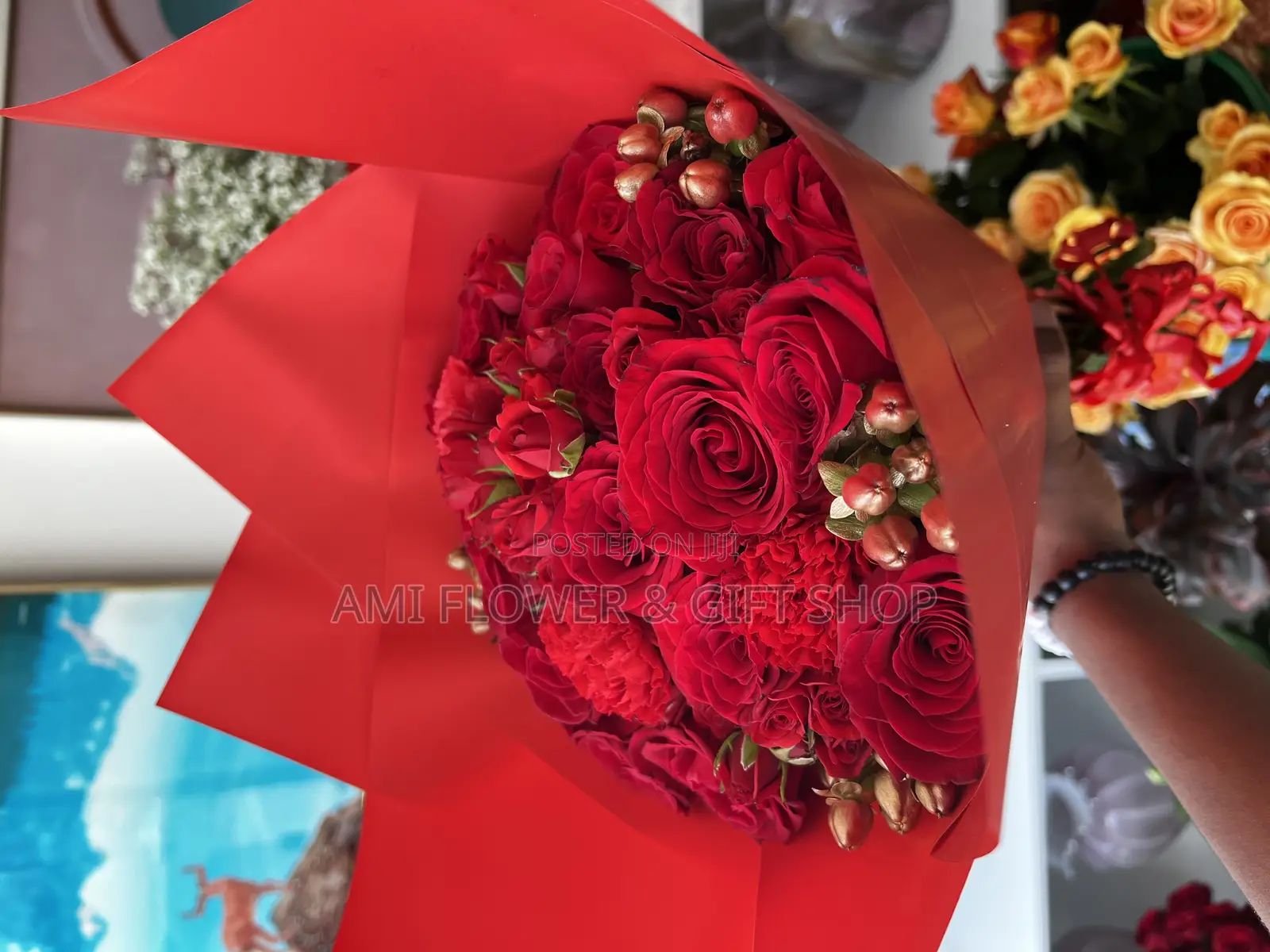 Romantic Red Rose Bouquet | Perfect Gift for Love Special Moments