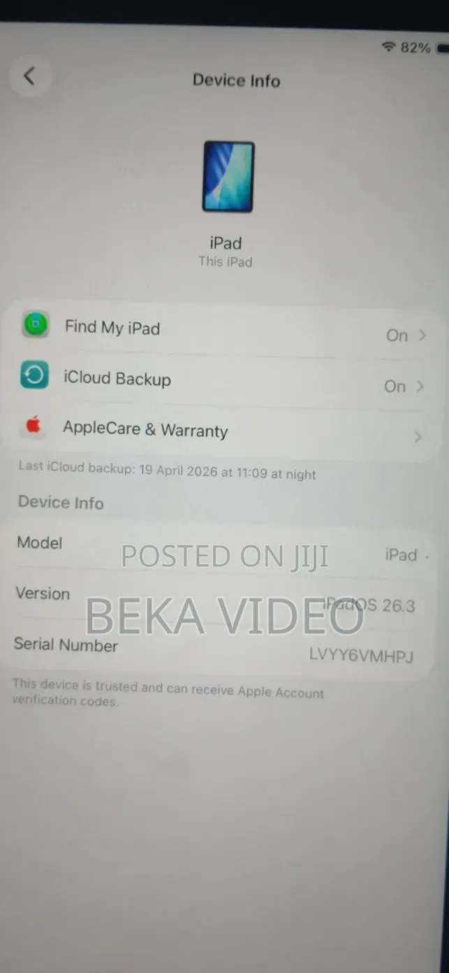 Apple iPad (2022) 256 GB Pink