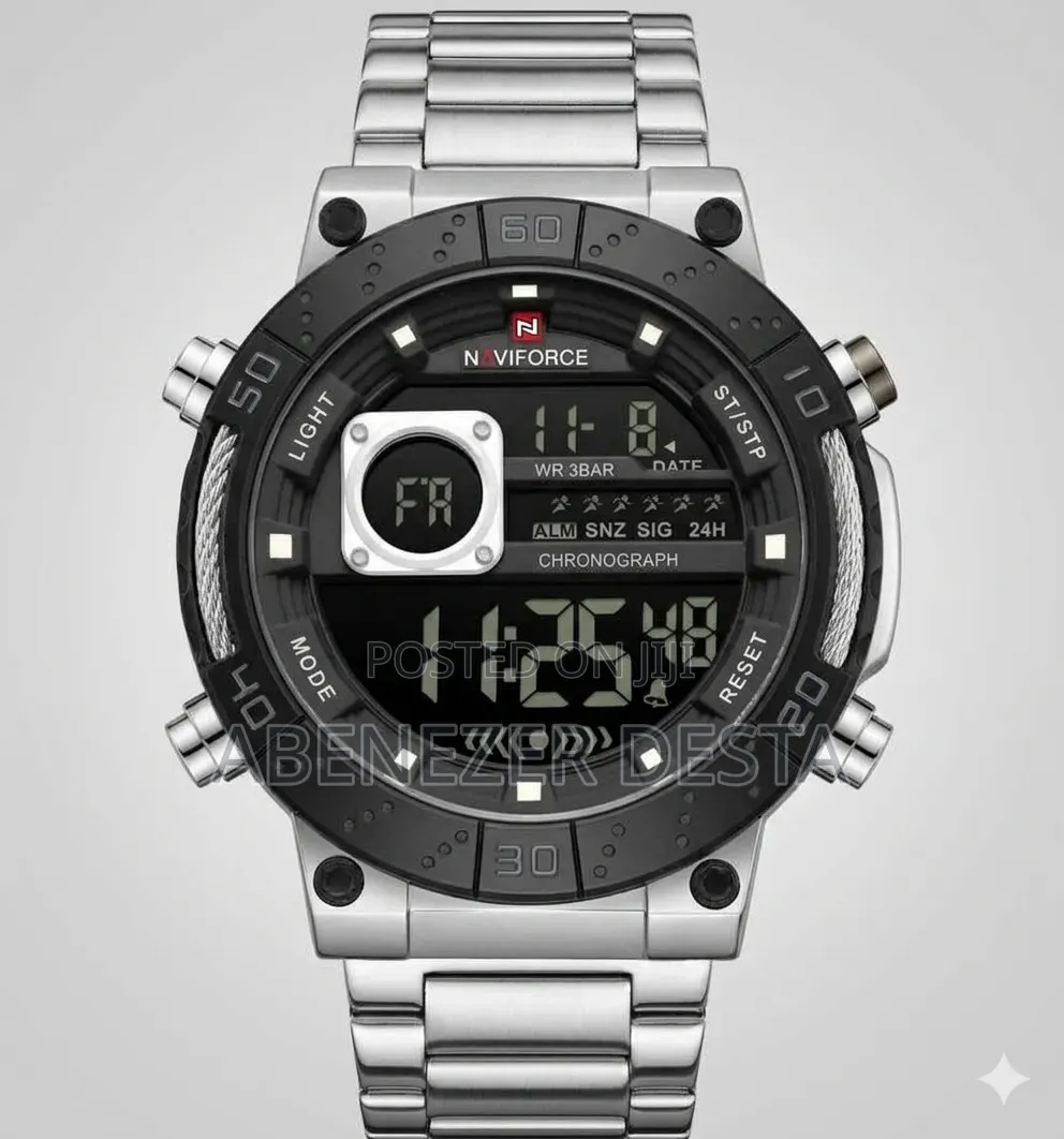Naviforce Nf9241s Multifunctional Sports Digital Watch Featuring
