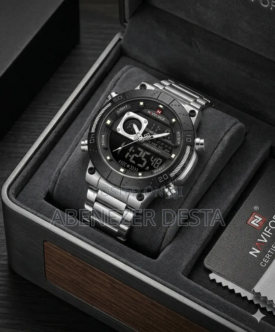 Naviforce Nf9241s Multifunctional Sports Digital Watch Featuring
