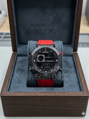 Naviforce Nf9241t Digital Sports Watch, Featuring a Durable Zinc