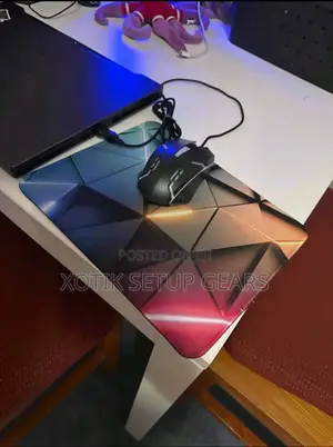 26 X 21 X 0.2cm 3d Geometric Stripes Themed Mouse Pad - Desk Mat