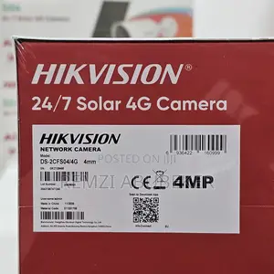 4g Hikvision 4mp Solar Outdoor Aov Camera Supports Sim Card