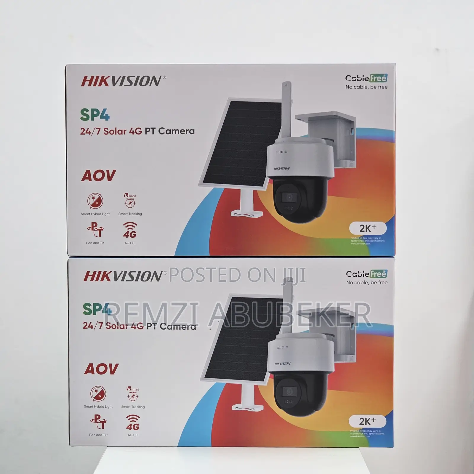 4mp Hikvision Solar Pt 4g Camera 24/7
