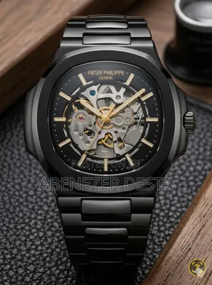 Mechanical Skeleton Watch Styled Similarly to the Patek Philippe