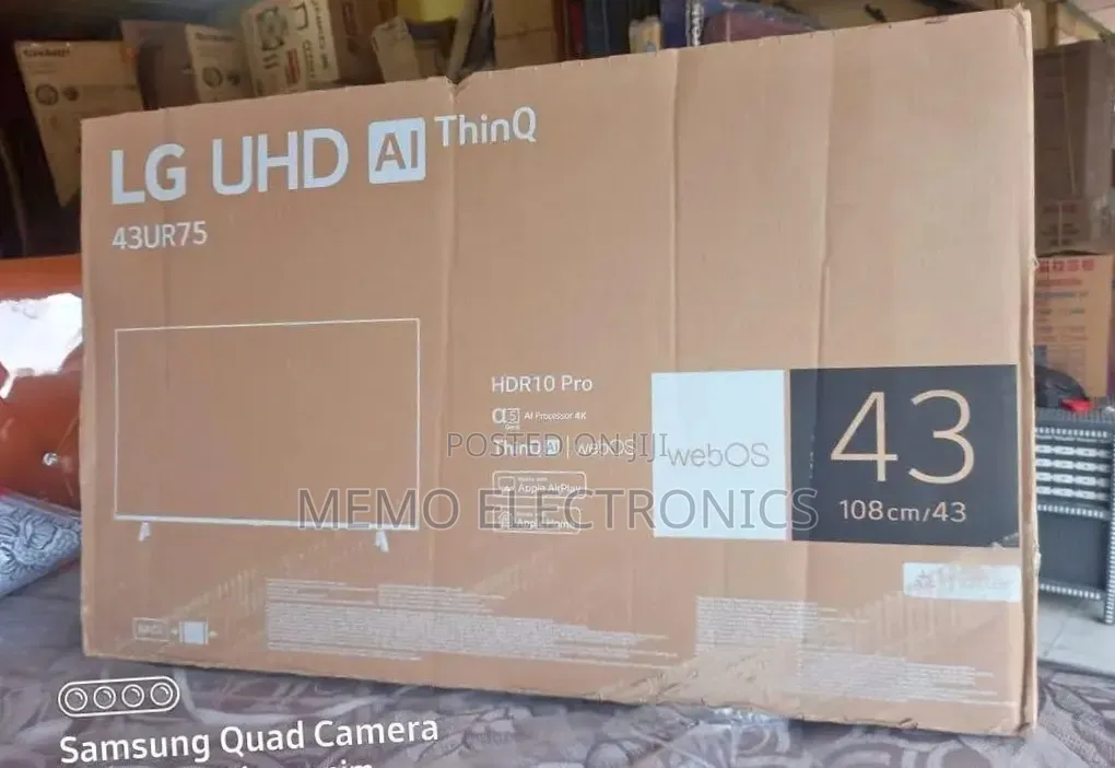 Lg 43" Uhd New 2025