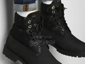 Timberland 6 Inches Puffer Boots 'Triple Black/Camo' Men's Shoes