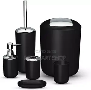 የመታጠቢያ ቤት እቃ 6 - Piece Bathroom Accessories Set
