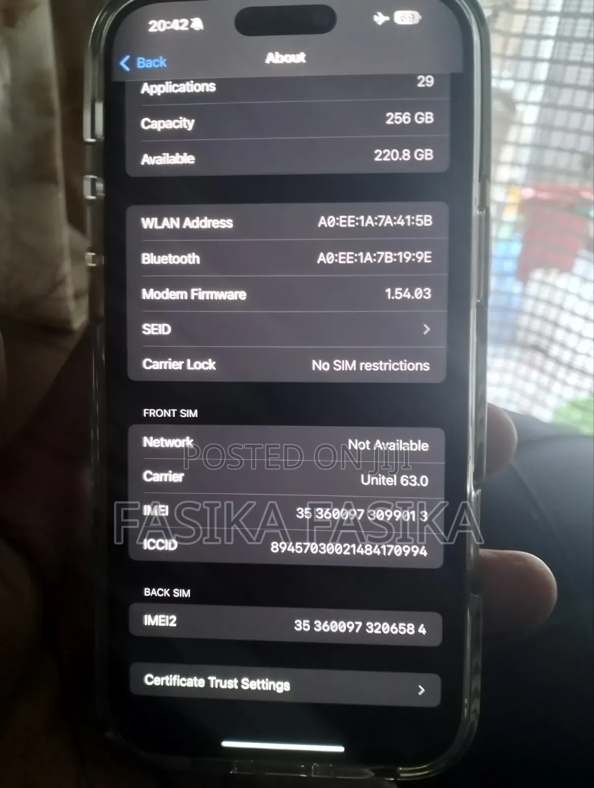 New Apple iPhone 16 Pro Max 256 GB Gray