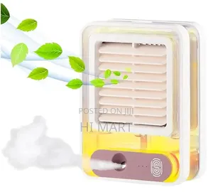 Dual Function 2in1 Mini Humidifier and Fan