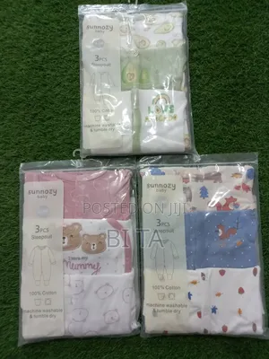 3pc Babies Sleepsuit