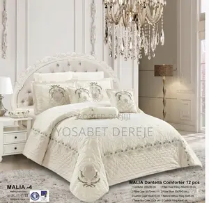 Malia Dantella 12 PCS Set Comforter