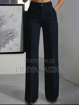 Casual Pocketed Skinny Straight Leg Trouser