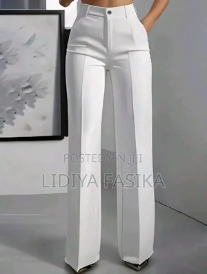 Casual Pocketed Skinny Straight Leg Trouser