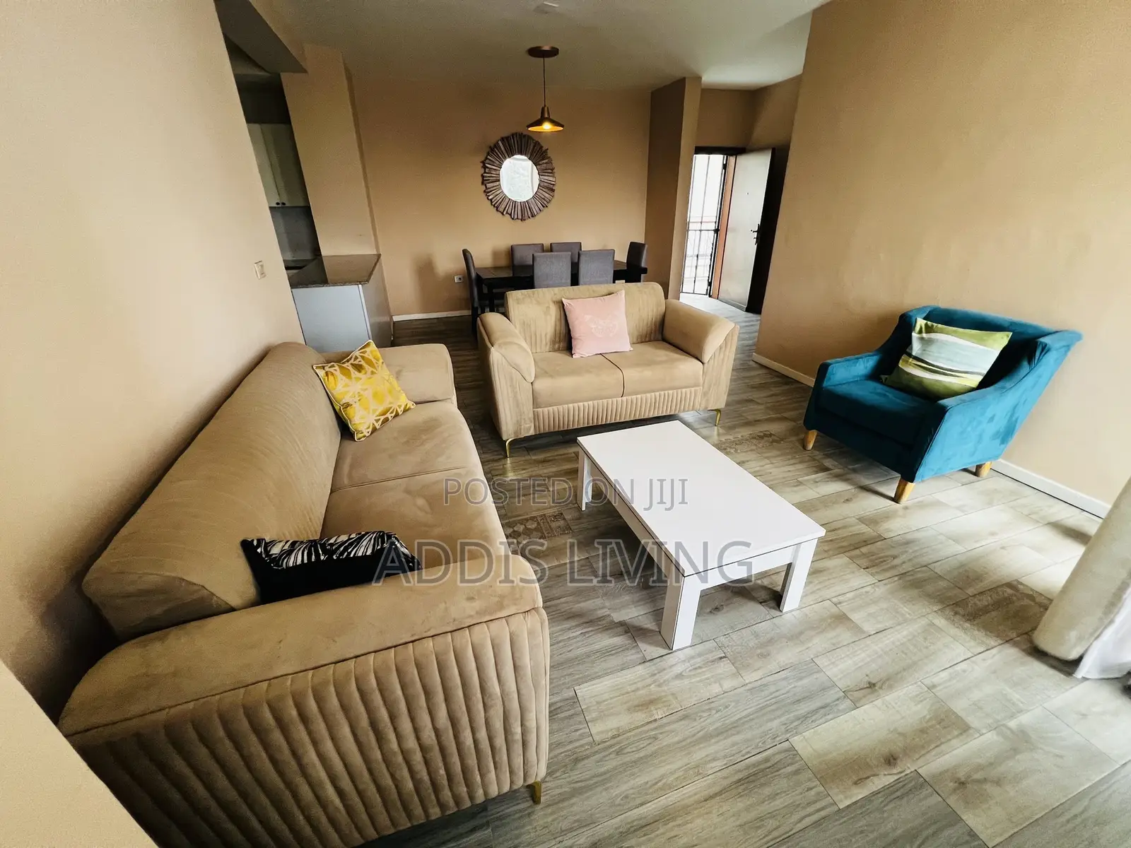 Furnished 2bdrm Apartment in Bole for rent